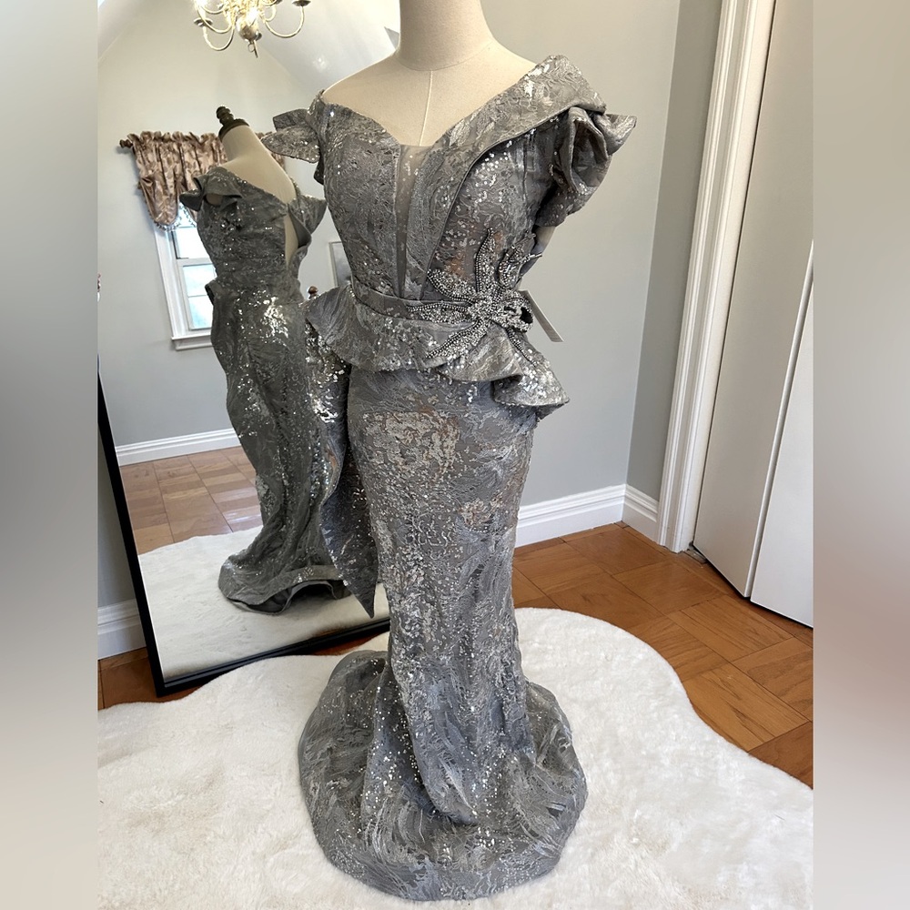 Silver gown